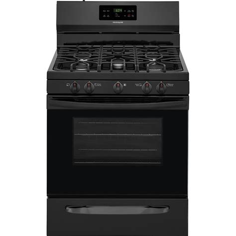 home depot gas stoves black